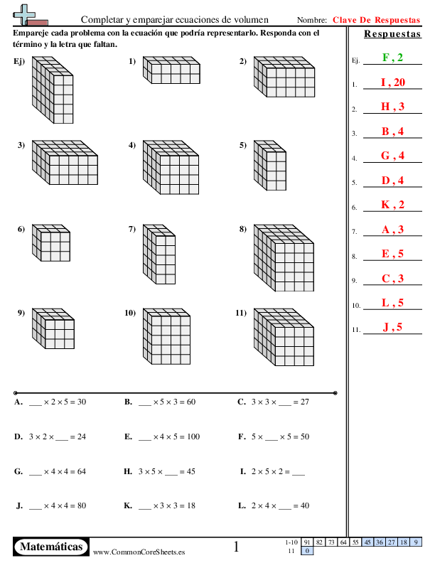  - completar-y-emparejar-ecuaciones-de-volumen worksheet