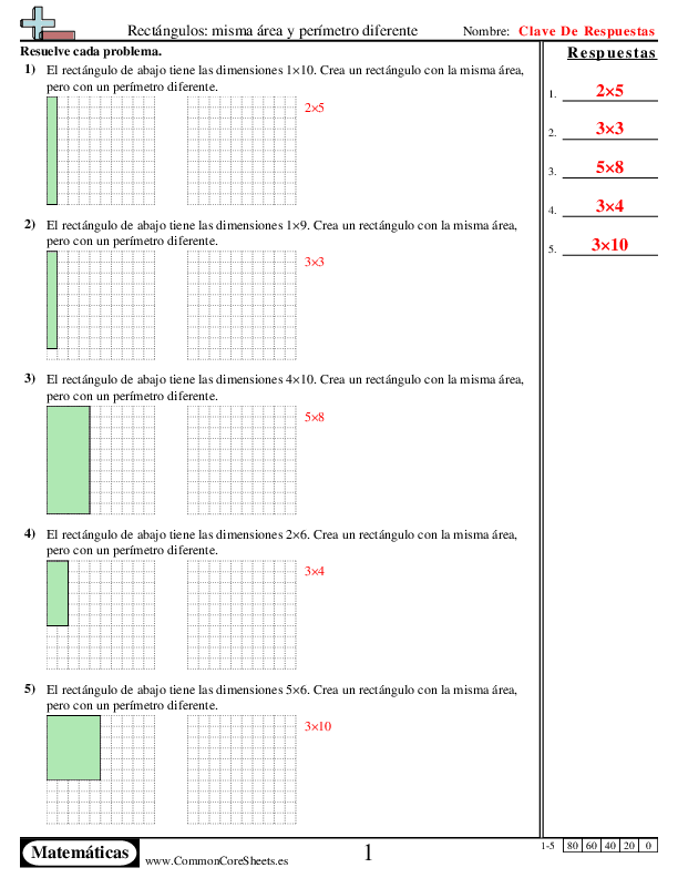  - rectangulos-misma-area-y-perimetro-diferente worksheet