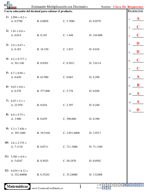  - estimando-multiplicacion-con-decimales worksheet