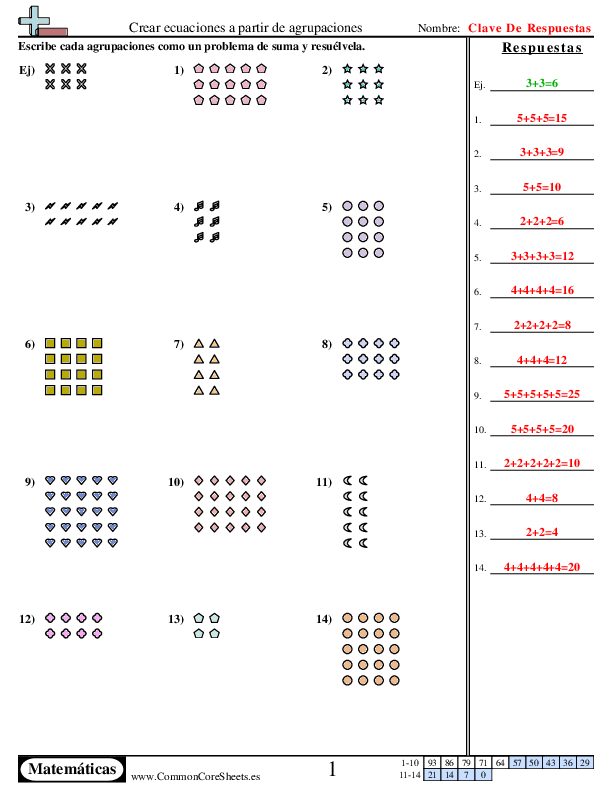  - 640 worksheet