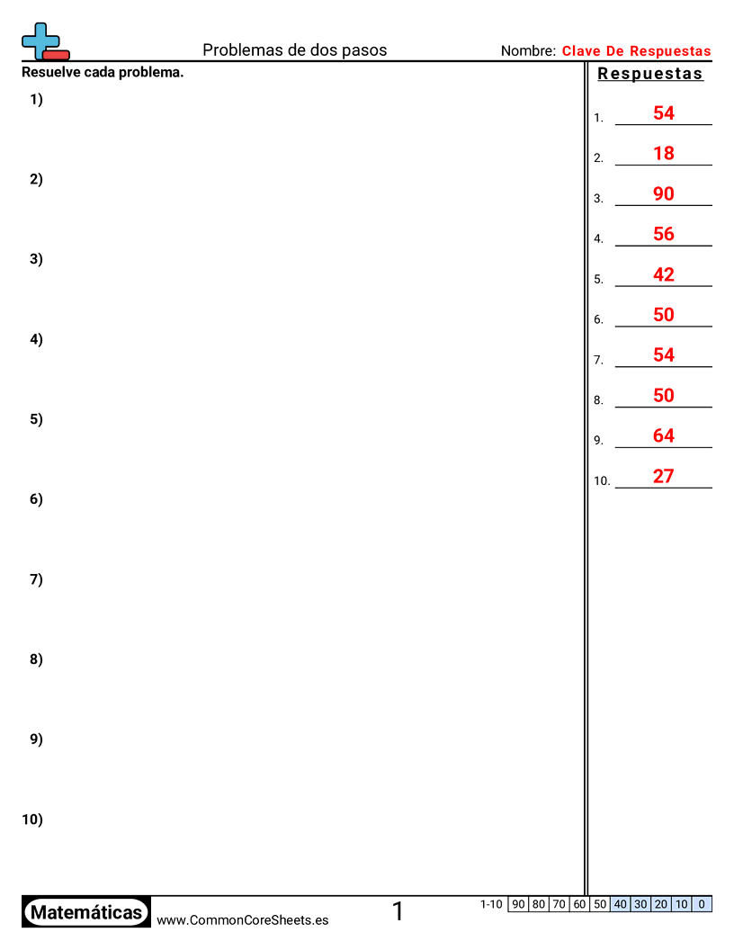 Ejercicios  de problemas multipasos - sumar-y-multiplicar worksheet