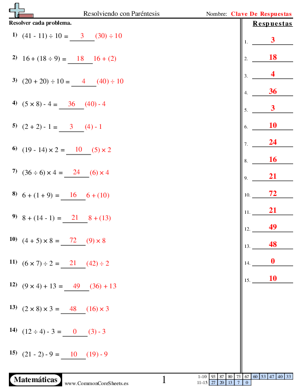  - resolviendo-con-parentesis worksheet