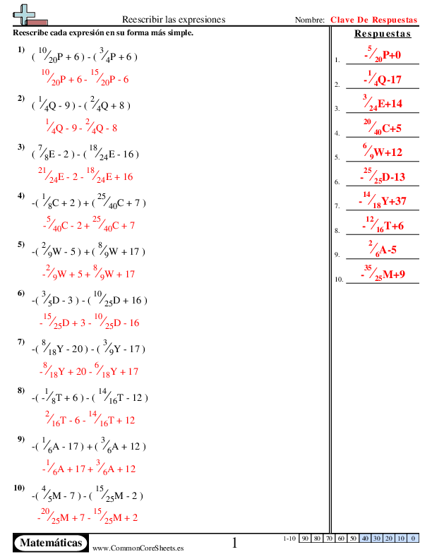  - reescribir-las-expresiones worksheet