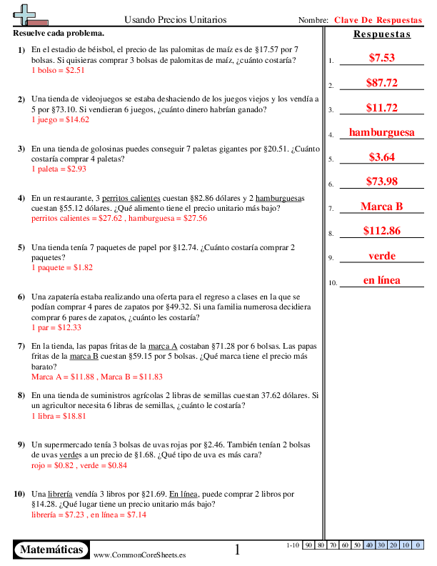  - 822 worksheet