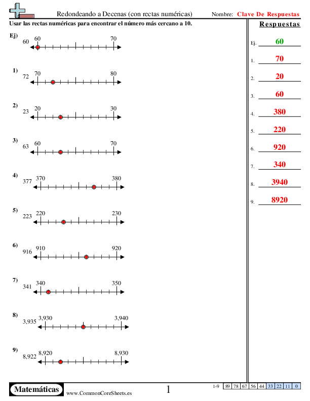  - redondeo-a-decenas-con-recta-numerica worksheet