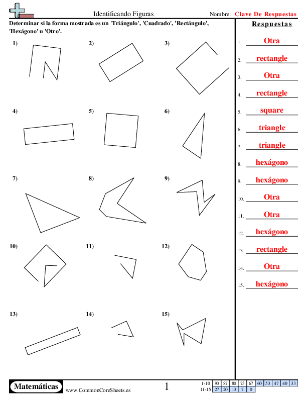  - identificar-formas worksheet