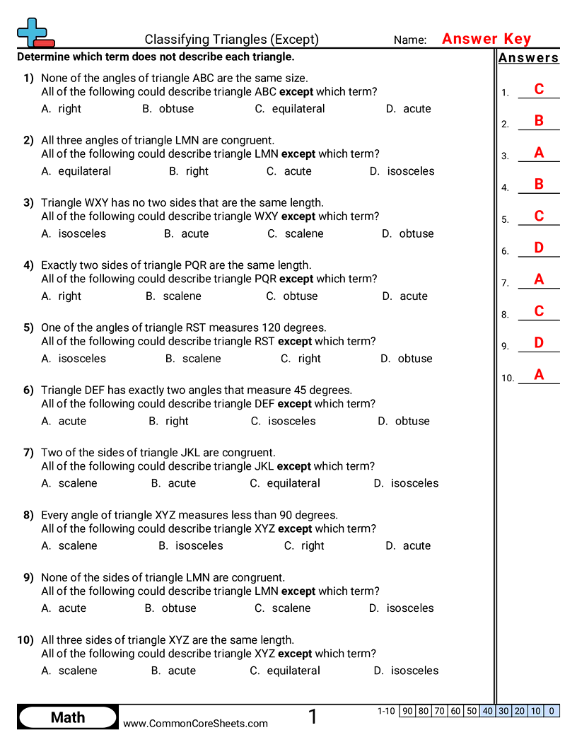 Related worksheet